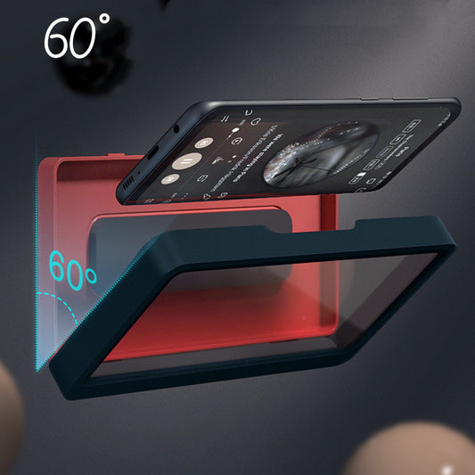 Waterproof Wall-Mount Phone Holder, Anti-Fog