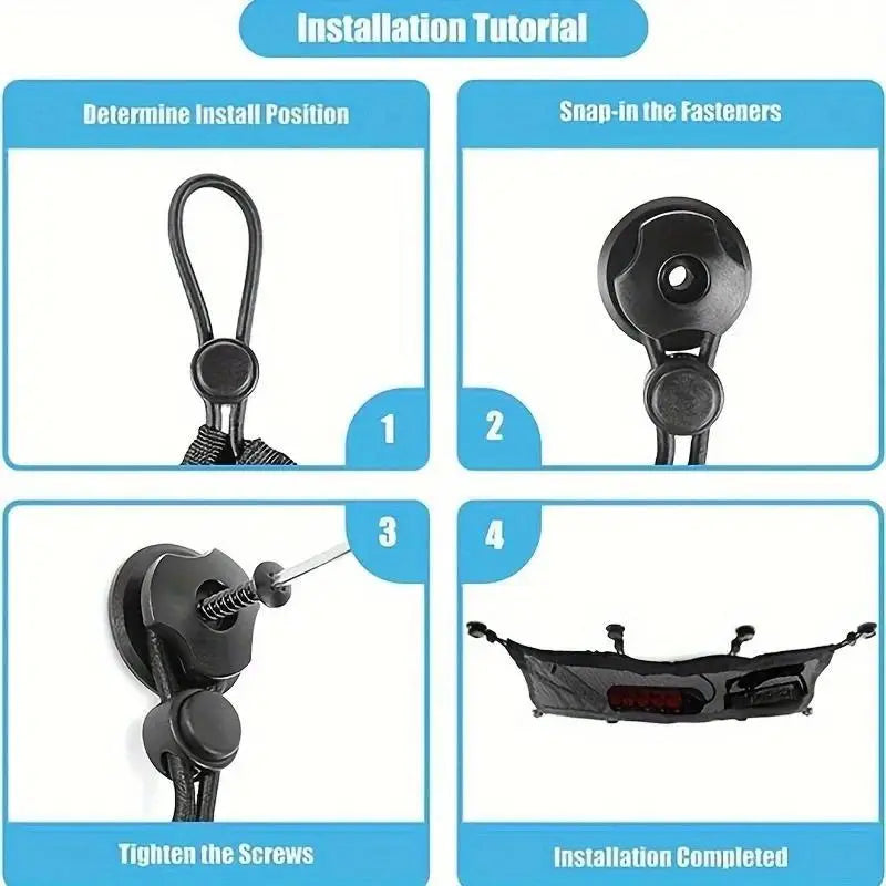 Under Desk Cable Management Net - 8-Hole Socket Mesh Organizer with Elastic Edge, Flexible Wire Hider for Office & Home