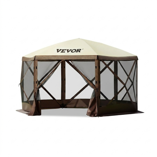 8-Person Pop-Up Gazebo Screen Tent