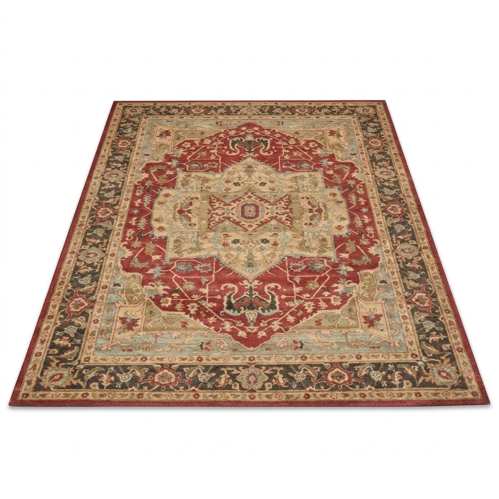 Bohemian Area Rug, Non-Slip, Persian Style