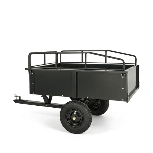 ATV Dump Cart Trailer, 750 lb, 15 cu ft