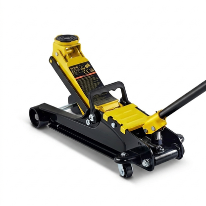 Low-Profile Floor Jack, 2.5 Ton Steel Hydraulic