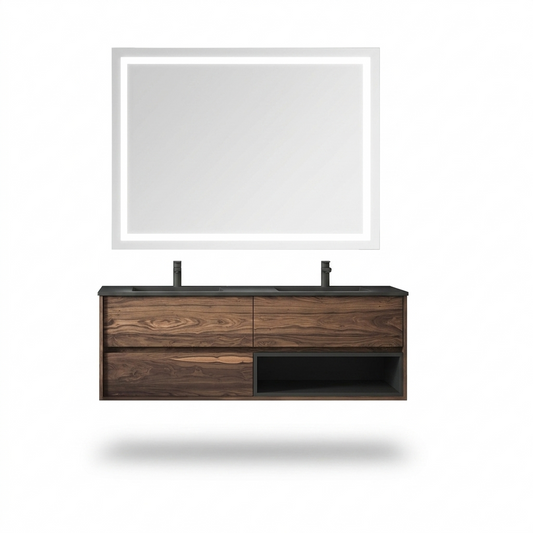 LED Vanity Mirror, 32x24 in, Dimmable Anti-Fog
